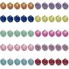 Color mágico ABS imitación perla concha pétalos de peonía hecho a mano diy aretes horquilla flor material para hacer joyería accesorios