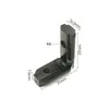 Accesorios para Perfiles de Aluminio Huangyu Wenzhou Conector de Ranura de Esquina Ángulo Recto Integrado Oculto Estándar Europeo Estándar Nacional 20/30/40/45