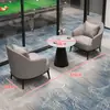 Sofá de Bilhar Leve de Luxo, Cadeira de Observação, Área de Lounge do Salão de Bilhar, Sofá de Recepção da Sala de Bilhar, Conjunto de Mesa e Cadeira para Sala de Bilhar