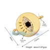 Accesorios de joyería DIY microincrustados con aceite de goteo Ojo Turco pulsera de mano con diamantes que no se caen accesorios para collar y pulsera que no se decoloran