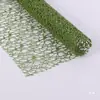 Malha para embrulho de flores malha jacquard malha de ganso malha de papel para embalagem Dia dos Namorados decoração de malha para buquê de mosquitinho