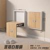 Taburete Plegable Antiguo de Punto Temprano para Cambiarse los Zapatos Montado en la Pared con Reposabrazos Taburete Invisible para Usar al Entrar Taburete Plegable de Pared para Baño