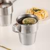 Taza de agua con aislamiento de acero inoxidable transfronterizo simple de estilo coreano, taza de boca para acampar, taza de café, taza deportiva para exteriores europea y americana