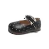 Zapatos de Princesa de Lunares para Niñas 2026 Primavera y Otoño Suela Suave Zapatos para Niños Pequeños Versión Coreana Lindos Zapatos Pequeños de Cuero Zapatos Mary Jane para Bebé