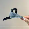 Pinzas para el pelo de lazo estilo coreano, accesorios para el pelo de alta gama, pinzas de tiburón, horquillas exquisitas para mujeres jóvenes, pinzas para el pelo de otoño e invierno para la parte trasera de la cabeza