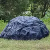 Tapa de Registro Exterior Escultura de Piedra Imitación Piedra Hueca Fibra de Vidrio Tapa de Registro para Paisajismo Caja Eléctrica Tapa de Hidrante Decoración