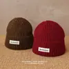 Gorro de Punto Grueso Cálido de Invierno con Diseño Original, Circunferencia de Cabeza Grande, Efecto Adelgazante del Rostro, Protección para los Oídos, Gorro Versátil para Pareja