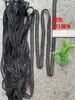 Não. 163 Acessórios de Roupa DIY Preto e Branco Azul Marinho Laranja Vermelho Cáqui Borracha Borda de Renda Escada Vermelha Acabamento Largura 1cm