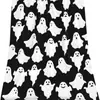 Manta com Estampa de Desenho de Fantasma de Halloween Decorativa de Flanela Amazon Transfronteiriça Universal para Todas as Estações