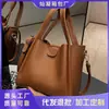 Bolsa de Grande Capacidade Feminina Outono e Inverno 2022 Nova Moda Bolsa Transversal Bolsa de Mão Balde Feminina