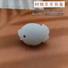 Novo Jade Branco Imitação Bodhi Lótus DIY Pendente de Carro Raiz de Lótus Acessórios para Joias DIY Pingente de Pulseira de Contas Soltas
