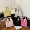 Bolsa Feminina Leve de Tecido de Nylon Bolha Bolsa Fresca e Estilosa Feminina 2025 Nova Bolsa de Ombro Grande Capacidade Plissada