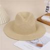Sombrero de Sol de Ala Ancha para Vacaciones de Playa Americana, para Exteriores, Moda para Hombre y Mujer, Sombrero de Paja de Mezclilla
