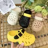 Zuecos Infantiles Sandalias de Verano para Niños Antideslizantes Transpirables Cómodas Ligeras Zapatos de Playa para Niños Mayores