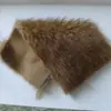 Peluche de Imitación de Piel de Zorro Teñido de Punta Peluche de Imitación Juguete de Piel de Visón Cuello de Piel Bola de Piel