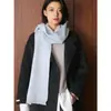 Bufanda Pequeña de Punto Moda Coreana de Invierno, Suave y Cómoda, Bufanda Cálida para Mujer