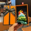 Presentes Criativos de Natal, Estrelas Coloridas de Lã Crochê à Mão, Enfeites Pequenos Decorativos para Árvore de Natal e Carro para Melhorar a Atmosfera