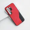 Adecuado para funda de teléfono móvil TECNO-Camon50, funda protectora de cuero liso empalmado con patrón de mezclilla vintage Camon 50