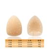 Patch Triangular Longo para Seios de Silicone Sólido Perfurado Popular Transfronteiriço, Respirável, Confortável, Não Abafa e Anti-Impacto
