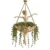 Nueva Decoración Colgante para Macetas de Bailarina de Ballet Transfronteriza
