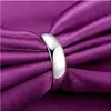 Anel brilhante masculino e feminino um par de design de anel banhado brilhante 999 boca aberta anel para meia-idade anel brilhante