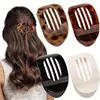O Conjunto Mais Popular de Presilhas de Cabelo da Amazon, Presilha de Garra Fosca Sem Costura na Parte de Trás da Cabeça, Presilha de Tubarão Retangular, Acessórios de Cabelo Transfronteiriços