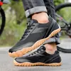Nuevos zapatos deportivos de malla ligeros y transpirables con punta ancha para hombres y mujeres, zapatos casuales de moda para correr al aire libre