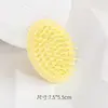 Peine de Cerdas de Goma Elástica Multiespecificación Lindo Peine de Cojín de Aire Macarrón Peine Ovalado de Masaje para Peinar el Cabello Venta Directa del Fabricante de Goma