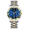 LIGE/Nuevo Reloj de Pulsera de Cuarzo de Moda para Negocios con Esfera Grande para Hombre Multifuncional Luminoso Impermeable