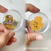 Pegatinas para Teléfono con Contenido de Oro de Dibujos Animados de Doraemon Hello Kitty Crayon Shin-Chan Pegatinas para Teléfono de Sanrio Regalos para Eventos