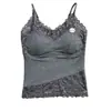 9964# Patchwork de Renda Francesa Lindo Costas Camisola Alças Protetores de Sutiã Sexy Leve Luxo Modelador Estiloso Alta Elasticidade Qualidade Roupa Íntima