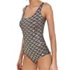 Comercio Exterior Amazon Transfronterizo Europa y Estados Unidos Verano Sexy Escama de Pez Bikini de una Pieza Traje de Baño para Mujer