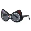 Gafas de Sol Infantiles Lindas de Dibujos Animados con Formas Elegantes para Fotografía Callejera, Protección Solar, Divertido Diseño de Gato, Gafas de Sol Infantiles Unisex al por Mayor