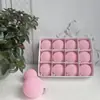 Bolas de Natal flocadas transfronteiriças, enfeites de Natal vermelhos para pendurar, decorações de árvore de Natal em formato de abóbora de plástico atacado