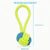 Brinquedos para Pets da Amazon para Cães Grandes e Filhotes, Brinquedos Mastigáveis Duráveis, Brinquedos de Corda para Aliviar o Tédio, Brinquedos Interativos para Filhotes