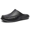 Zapatillas Ligeras de Moda Talla Grande para Hombre Zapatos de Cuero Explosivos Transfronterizos Zapatillas para Hombre Versátiles para el Hogar Casuales