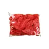 Mantel rojo desechable, engrosado y ampliado, con bordes elásticos, apto para mesas redondas grandes, a prueba de viento, impermeable y resistente al aceite, ideal para banquetes