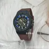 Relojes de hombre de comercio exterior transfronterizo, relojes de cuarzo de moda, relojes de cinta de silicona transfronterizos al por mayor, relojes digitales personalizados para hombre