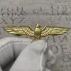 Águia Voadora de Ponto Emblema Metálico Medalha Estrangeira Medalha Comemorativa Medalha Soviética Broche Artesanato Presente