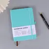 Em Estoque Caderno com Alça A5 Diário Estudante Couro Caderno Transfronteiriço Livro de Negócios Personalização Disponível Imprimir Logotipo