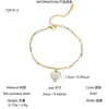 Colar Coração com Pedras de Diamante Banhado a Ouro 18K em Aço Inoxidável, Estilo Coreano Tendência Leve Luxo Estilo Ins para Mulheres, Pulseira Versátil