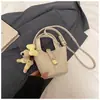 Bolso Cubo de Moda Transfronterizo con Estampado de Lichi, Sencillo y de Alta Gama, Bolso de Hombro de Nicho, Bolso de Mano y Bolso Cruzado Versátil y Elegante para Mujer