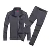 Traje Esportivo para Meia-Idade e Idosos Masculino Primavera e Outono Tamanho Grande Manga Longa Masculino de Meia-Idade Casual para Corrida Roupa Esportiva Traje de Pai