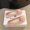 Tamanho Grande 43 Sapatos Femininos Borboleta Sapatilhas Sola Macia Retro Francês Brisa de Noite Mary Janes Prata Suave Sapatos Individuais de Primavera e Outono