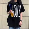 Camiseta de Manga Corta Big V Chao Brand Reflective Smoke Angel FRIENDS Edison Chen Yibo Wang Chao High Street VLONE Big V