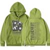 Sudadera Holgada Casual de Manga Larga Gris del Tour Time de Taylor Swift Transfronterizo
