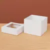 Caja para Pastel de Cumpleaños Transfronteriza 8* 8*8 pulgadas Caja de Embalaje Desechable Pastelería Casera Venta al Por Mayor de Lotes Caja para Pastel
