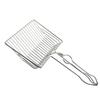 Pá para Areia de Gato de Metal para Limpeza de Gatos Ragdoll Prateado Degradê, com Gancho, Aço Inoxidável, Grande Superfície de Limpeza para Gatos