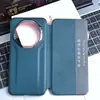 Capa Inteligente para Janela Adequada para Huawei Mate80Promax Capa de Celular P80 Capa Flip de Couro Liso M70 Capa de Couro Anti-Queda de Cobertura Total