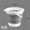 Balde de lavagem de caneta guache aquarela dobrável Pigmento Enxágue Caneta Suporte Balde especial para estudantes de belas artes Balde de silicone de pintura chinesa portátil